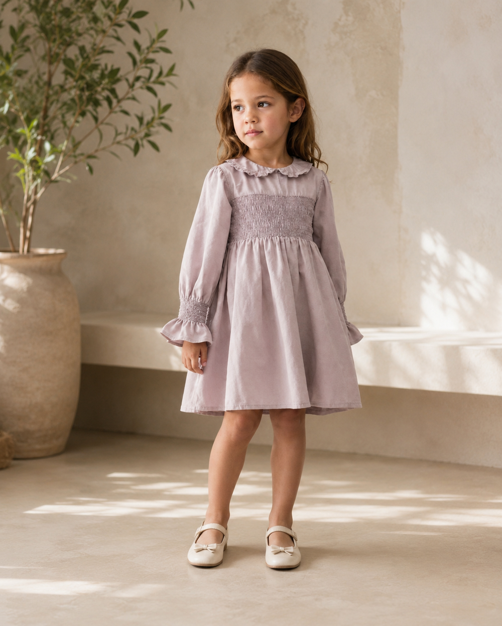 Lavender Mist Dress | Premium Kidswear by Amoura Kids