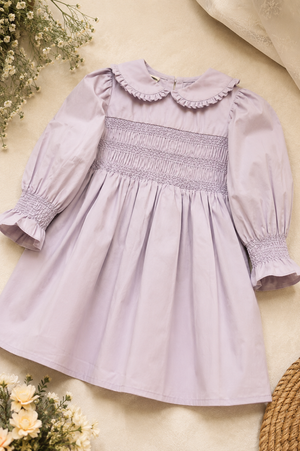 Lavender Mist Dress | Premium Kidswear by Amoura Kids