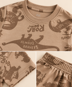 Dinosaur Co-ord Set for Boys | Kidswear by Amoura Kids