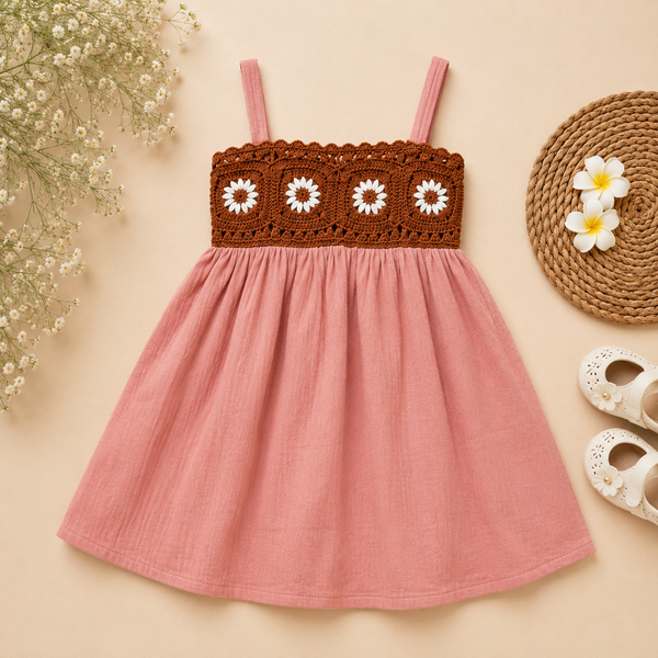 Daisy Dream Dress | Premium Kidswear by Amoura Kids