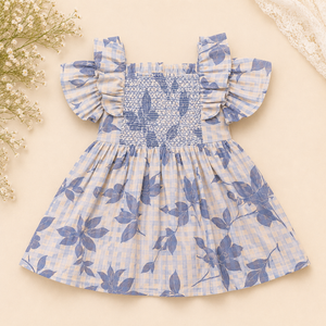 Bluebell Breeze Dress | Premium Kidswear by Amoura Kids