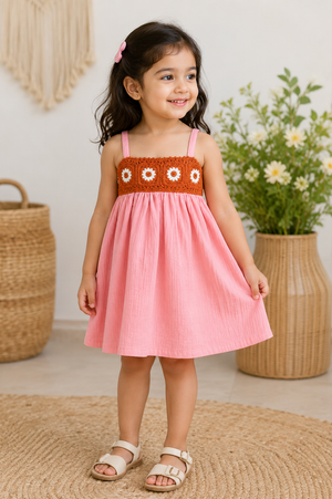 Daisy Dream Dress | Premium Kidswear by Amoura Kids