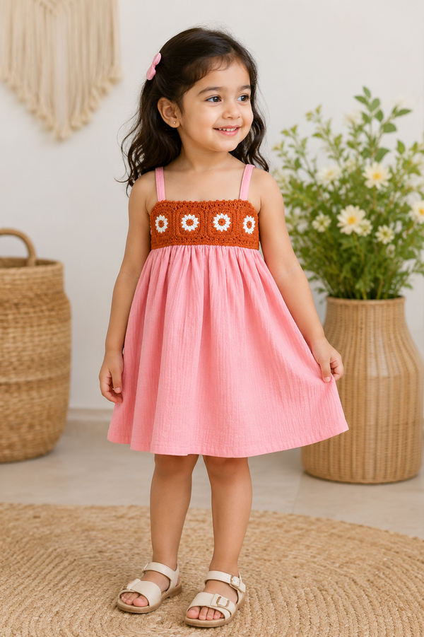 Daisy Dream Dress | Premium Kidswear by Amoura Kids