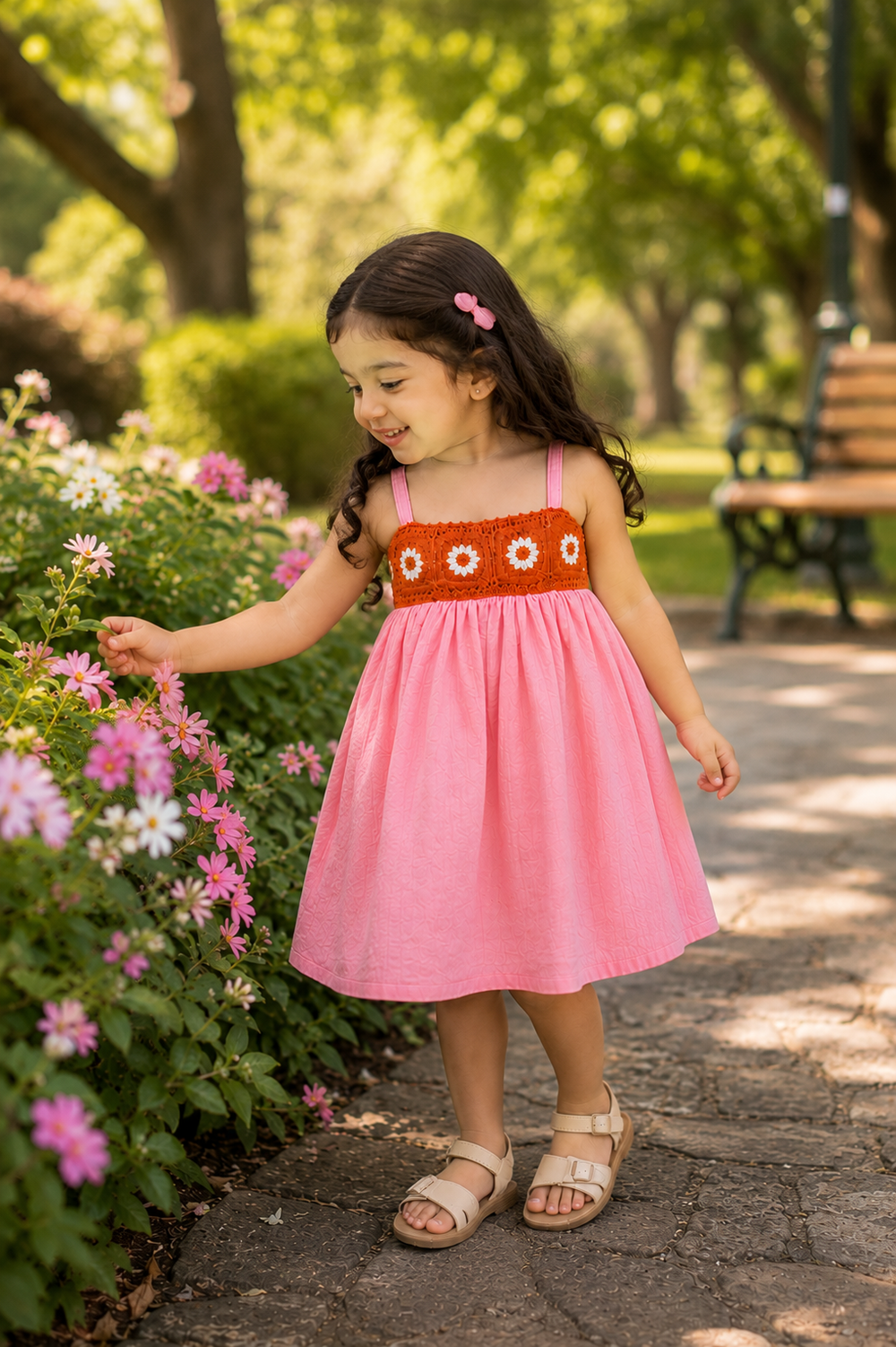 Daisy Dream Dress | Premium Kidswear by Amoura Kids