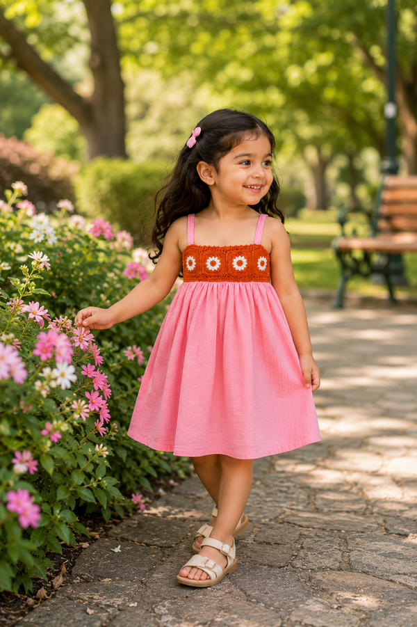 Daisy Dream Dress | Premium Kidswear by Amoura Kids