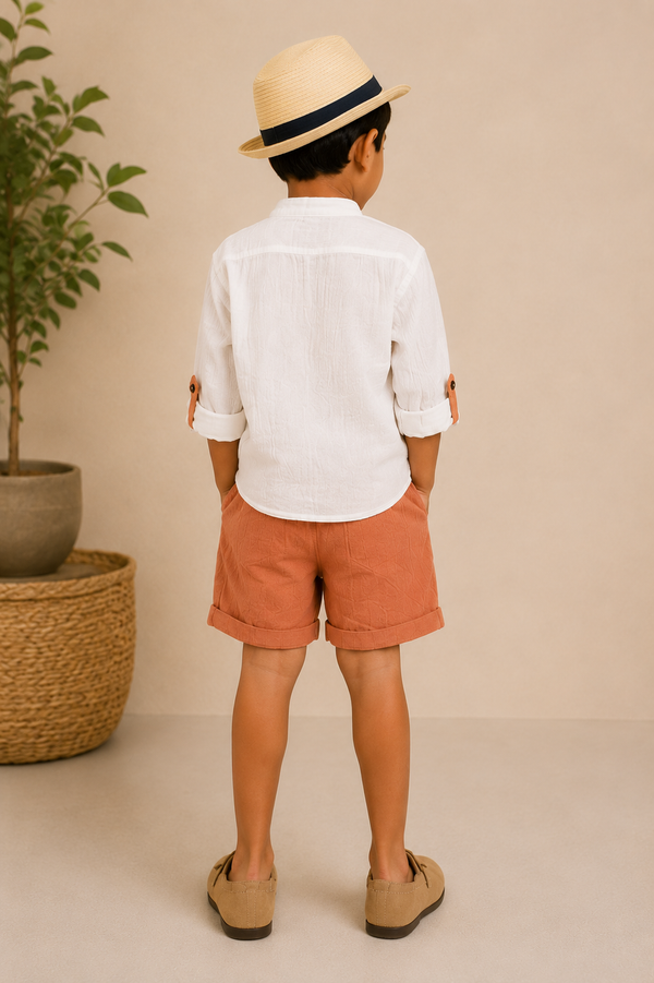 Peachy Playtime Set | Premium Kidswear by Amoura Kids